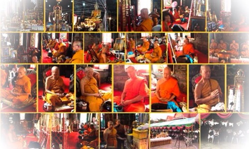 Guru Master Monks blessing Amulets